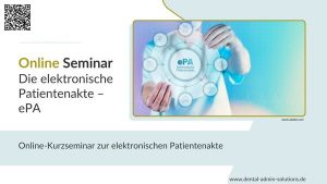 Online Seminar - Die elektronische Patientenakte - ePA