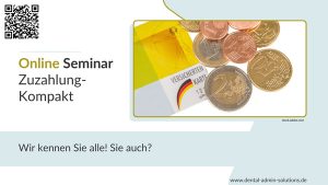 Online Seminar - Zuzahlung-Kompakt am 15.07.2025