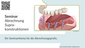 Seminar - Abrechnung Suprakonstruktionen [Digital]