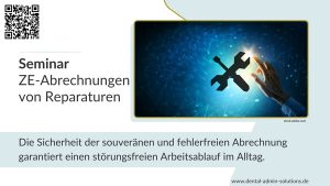 ZE-Abrechnungen von Reparaturen